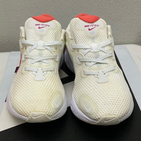 Size - US 8 / EUR 39 - Nike Renew Run White Ember Glow W. - Picture 1 of 9